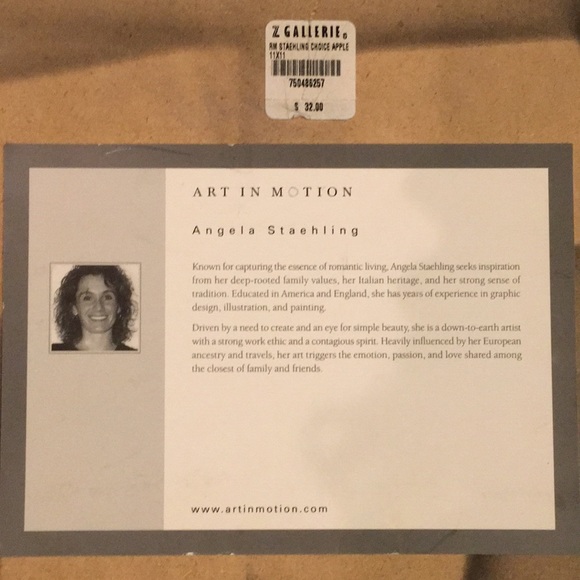 Angela Staehling Art In Motion  “Apples” - Picture 4 of 8